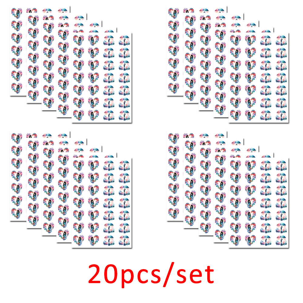 Jewelry Making - 20pcs/set Heart Mother's Day Polymer Clay