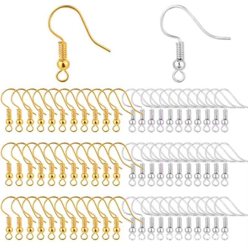 Jewelry Making - 100/500pcs DIY Earring Findings Earrings Clasps