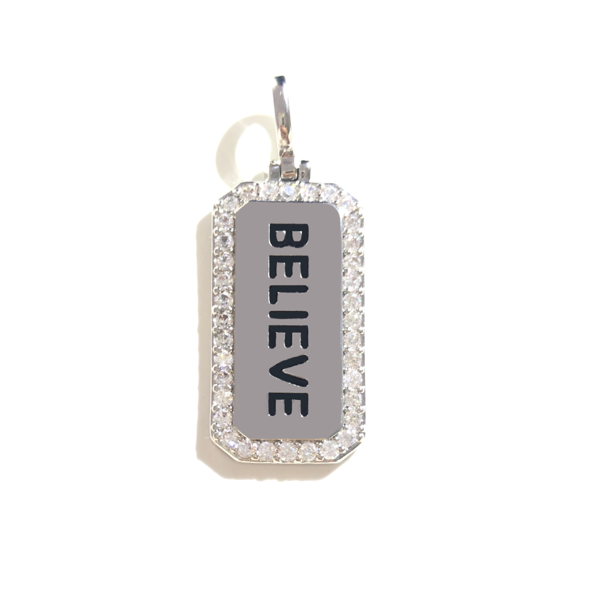 5pcs BELIEVE Word Tag Charm Re - Jewelry Making Quotes 리뷰 및 가격