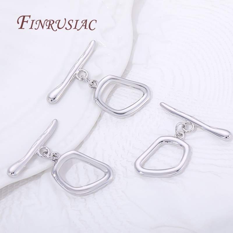 2/4/6Pcs Rhodium Plated Toggle - Toggle Clasp Gold 리뷰 및 가격