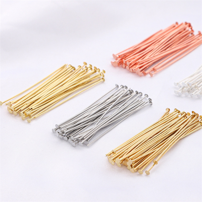 50pcs/pack 925 Sterling Silver - Jewelry Making Head Pins 리뷰 및 가격