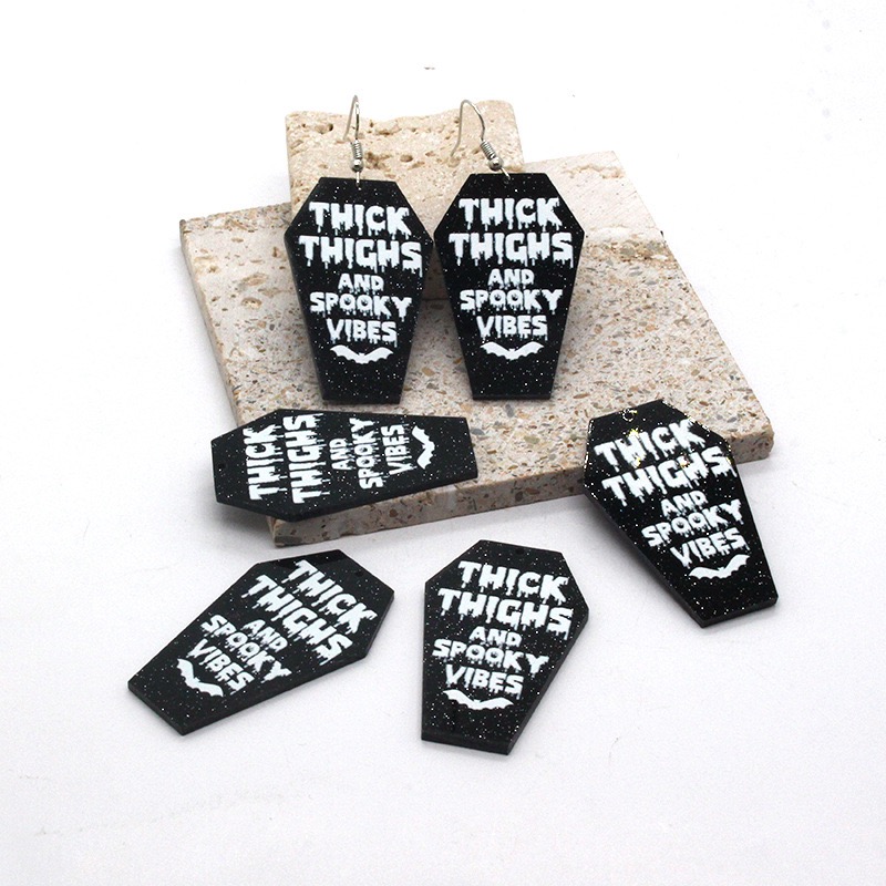 10pcs acrylic dark coffin quot - Jewelry Making Quotes 리뷰 및 가격