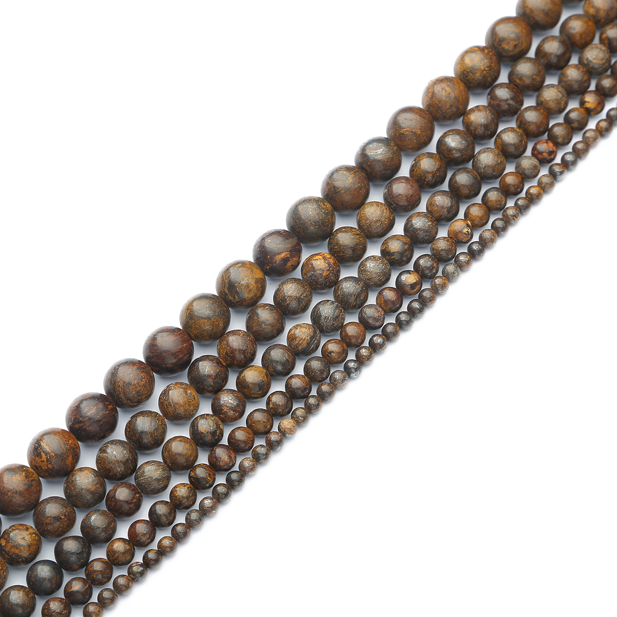 6 8 10mm Natural Stone Grey Ma - Jewelry Making Stones 리뷰 및 가격
