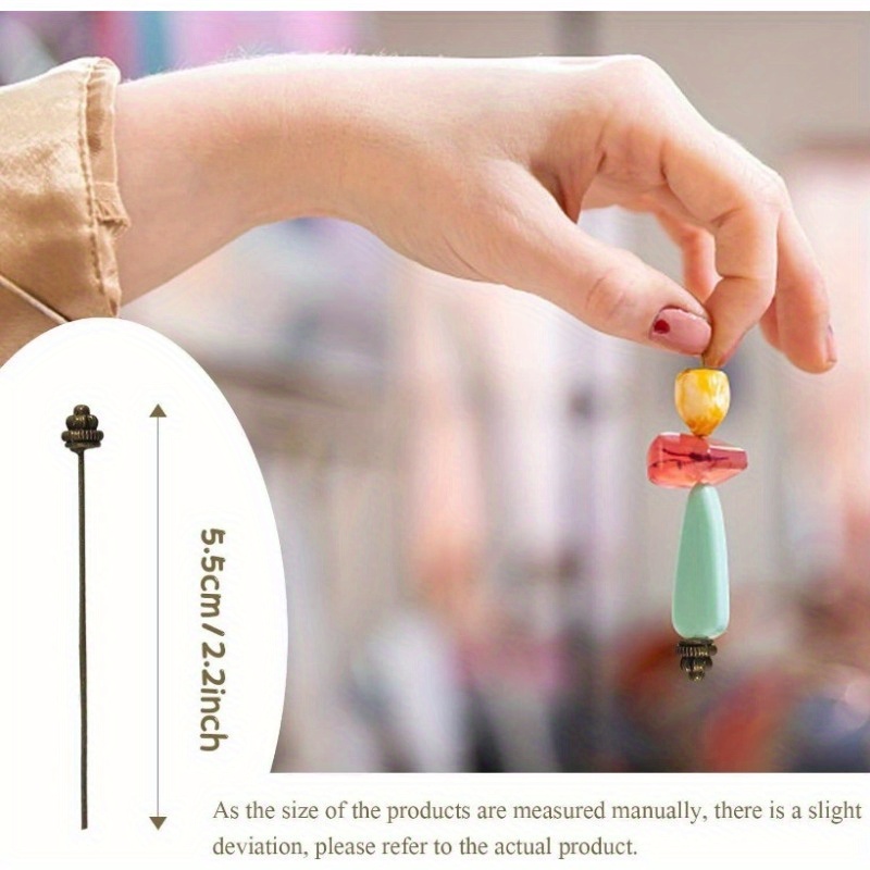 10PCS 55mm/2.17 Inch Head Pins - Jewelry Making Head Pins 리뷰 및 가격