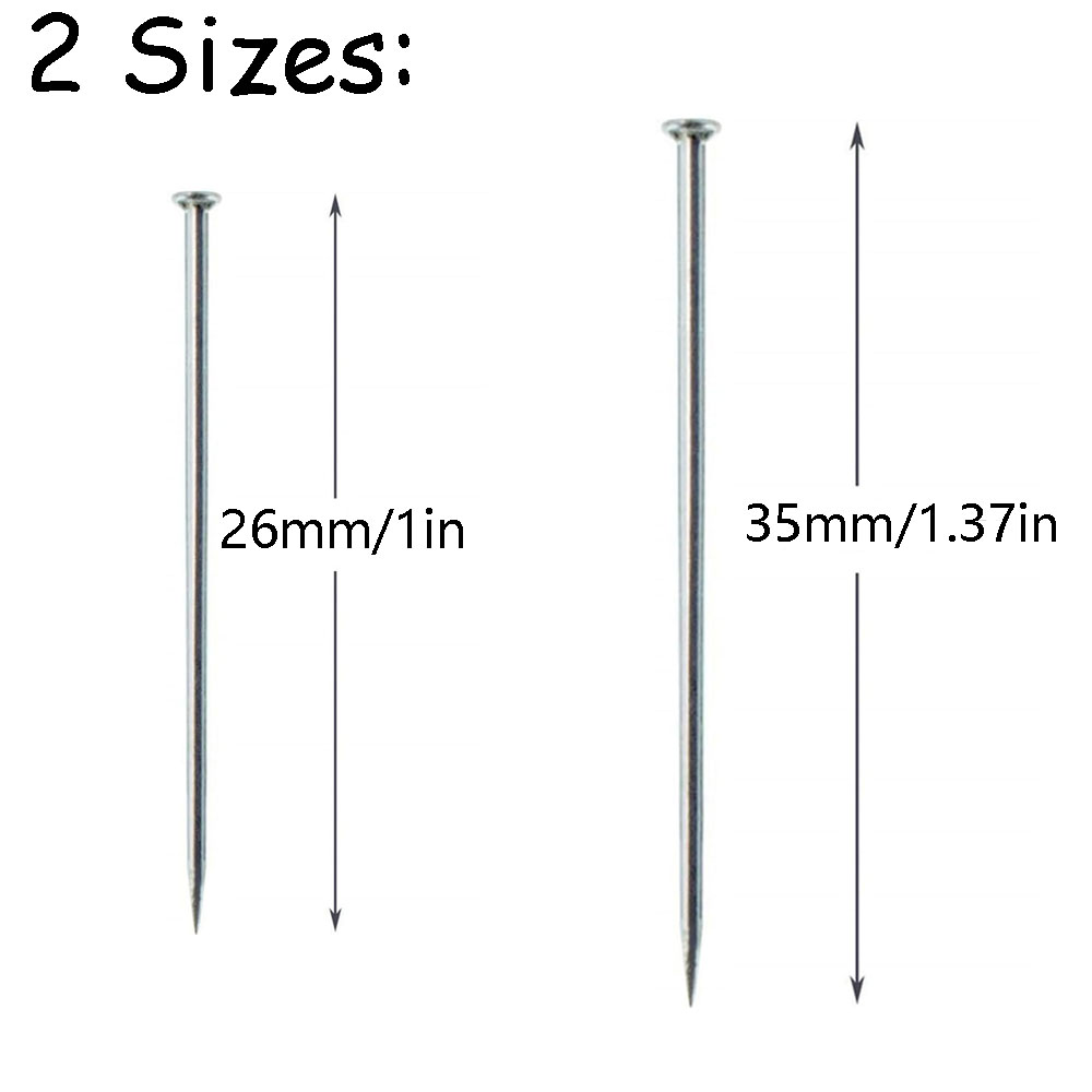 1000PCS 26/35mm Stainless Stee - Jewelry Making Head Pins 리뷰 및 가격