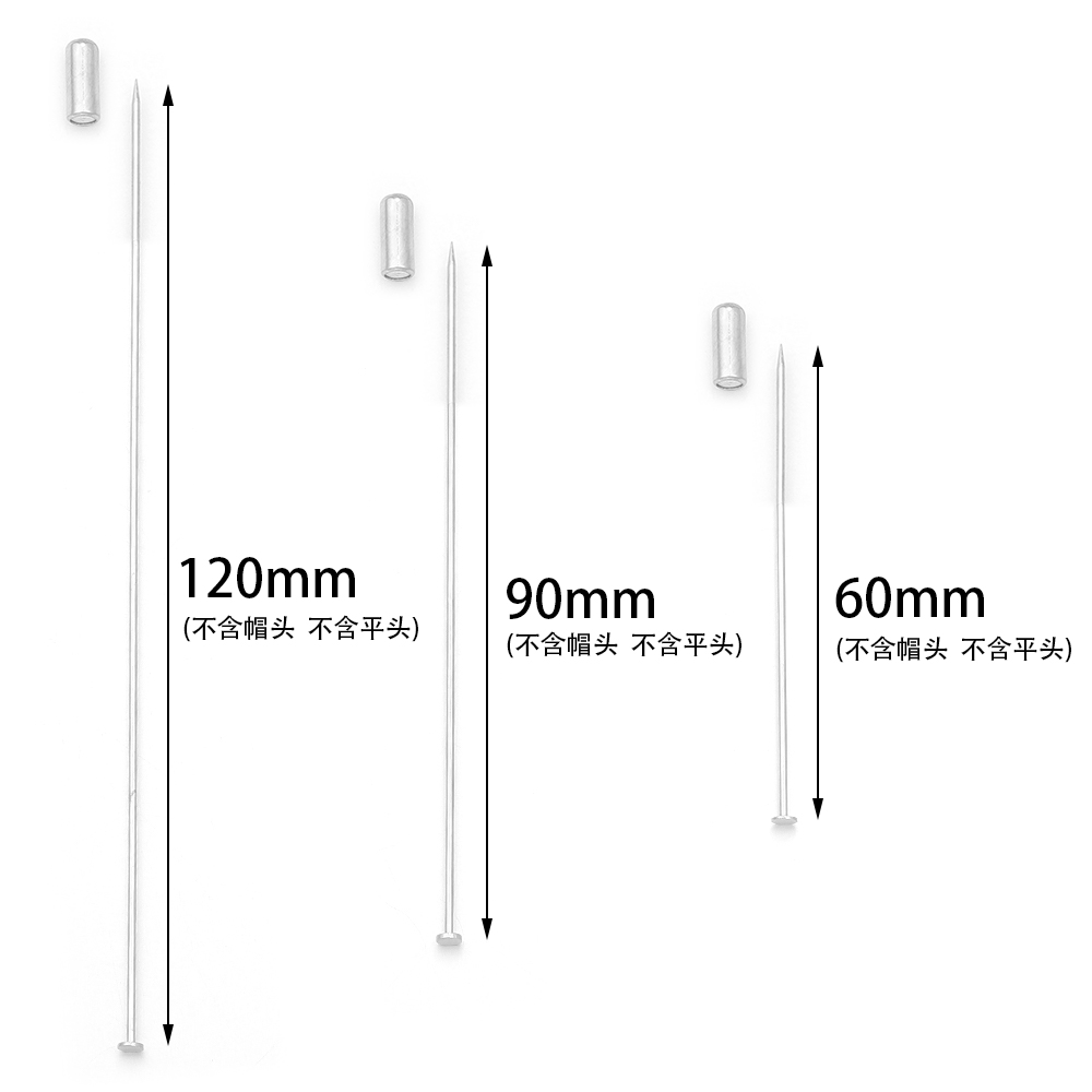 10pcs 60/90/120mm Copper Brooc - Jewelry Making Head Pins 리뷰 및 가격
