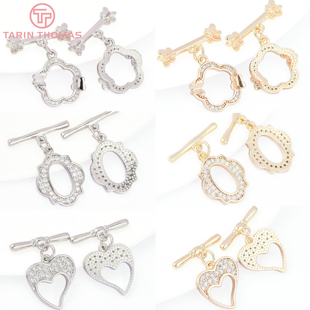 (8193) 4 Sets 24K Gold Color B - Toggle Clasp Gold 리뷰 및 가격