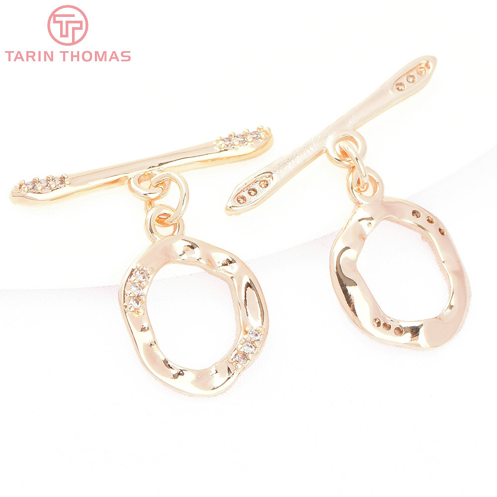 (8193) 4 Sets 24K Gold Color B - Toggle Clasp Gold 리뷰 및 가격