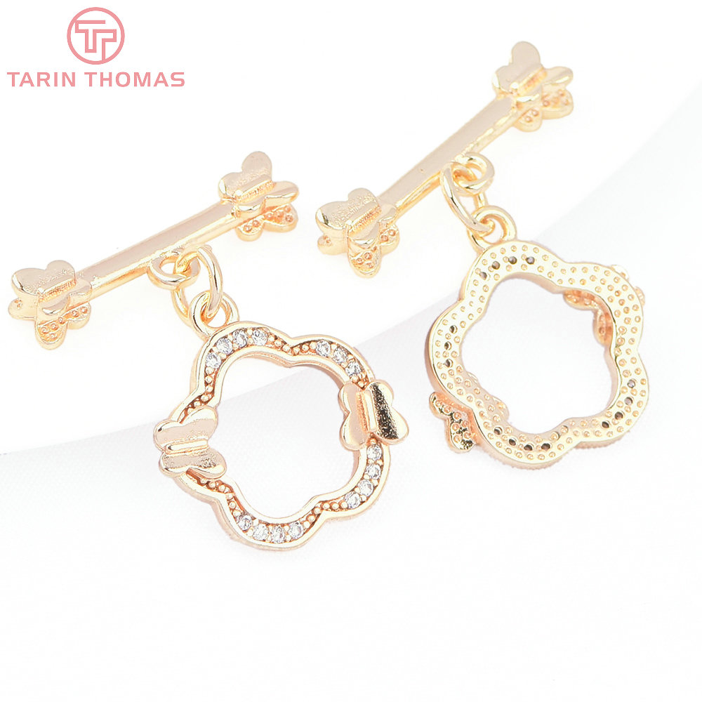 (8193) 4 Sets 24K Gold Color B - Toggle Clasp Gold 리뷰 및 가격