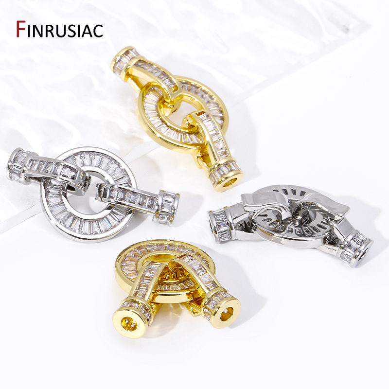 Trendy 18K Gold Plated Brass P - Toggle Clasp Gold 리뷰 및 가격