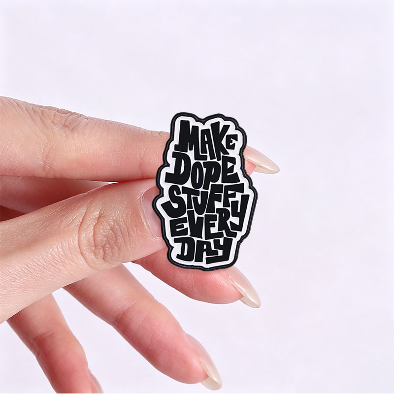Make Dope Stuff Every Day Enam - Jewelry Making Quotes 리뷰 및 가격