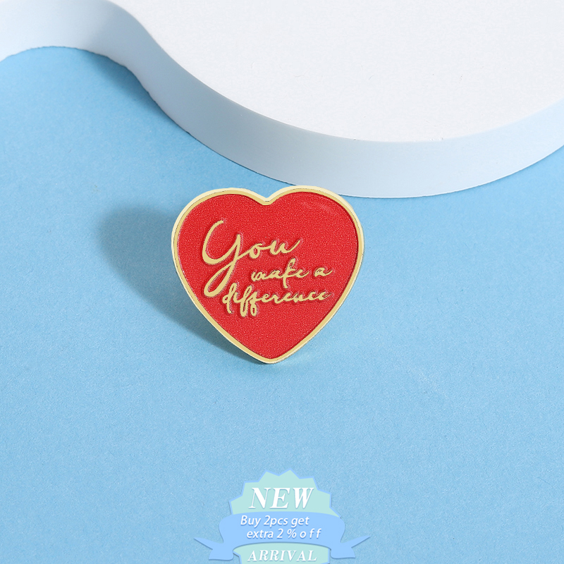 You Make A Difference Enamel P - Jewelry Making Quotes 리뷰 및 가격