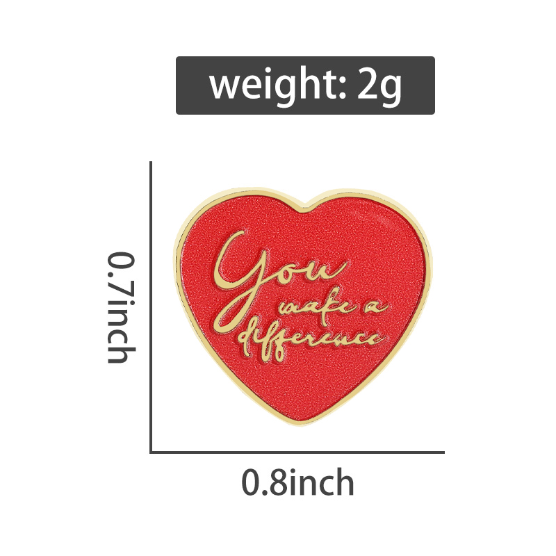 You Make A Difference Enamel P - Jewelry Making Quotes 리뷰 및 가격