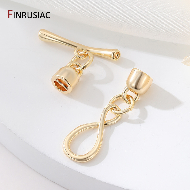 14K Gold Plated Infinity Symbo - Toggle Clasp Gold 리뷰 및 가격