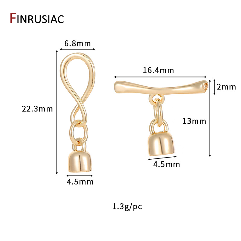 14K Gold Plated Infinity Symbo - Toggle Clasp Gold 리뷰 및 가격