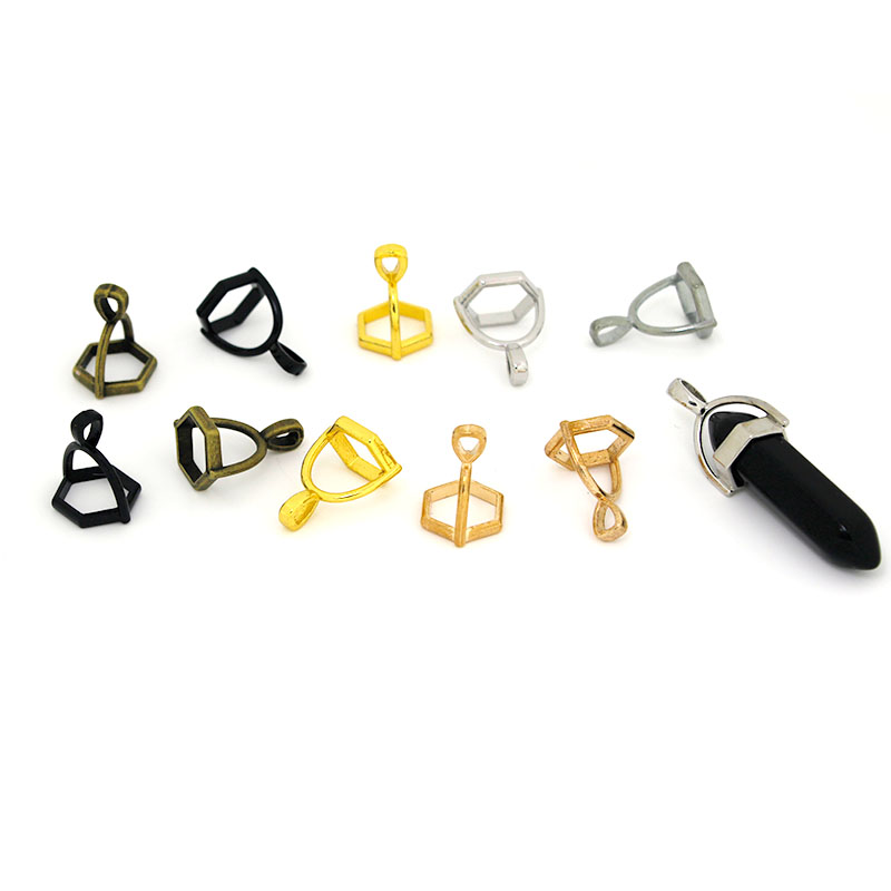 20Pcs Hexagonal Gemstone Cap N - Jewelry Making Stones 리뷰 및 가격