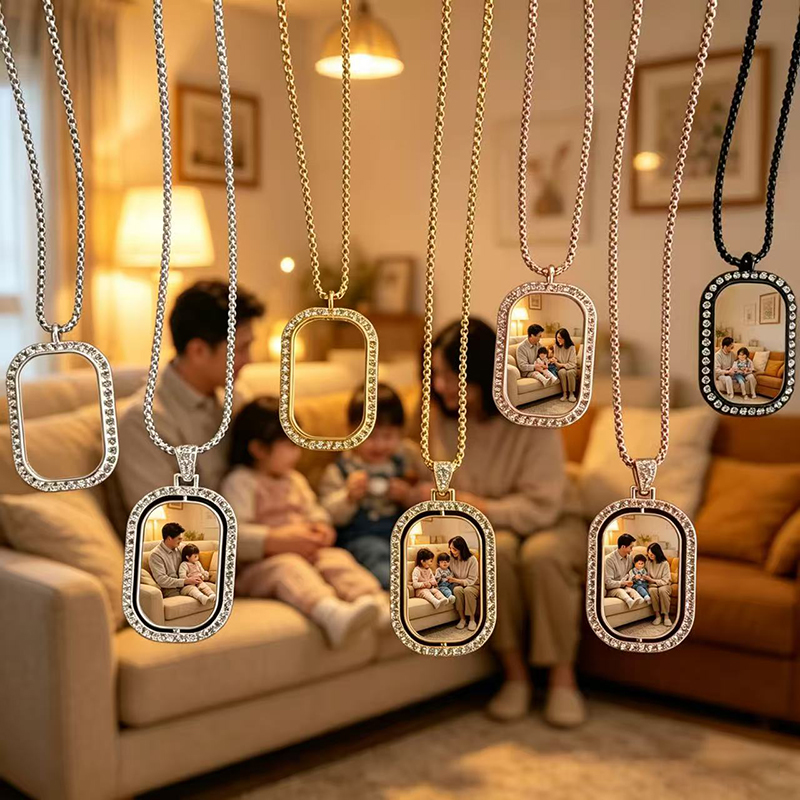 Personalized Custom Rectangula - Jewelry Making 리뷰 및 가격