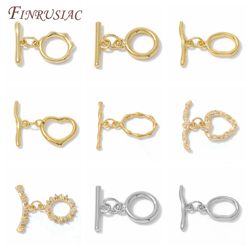 18K Gold Plated Toggle Clasp F - Toggle Clasp Gold 리뷰 및 가격