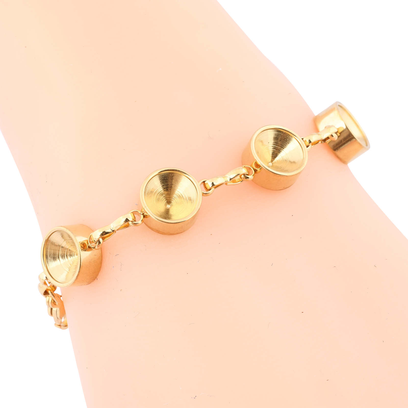 2pcs Stainless Steel Gold Plat - Jewelry Making Stones 리뷰 및 가격