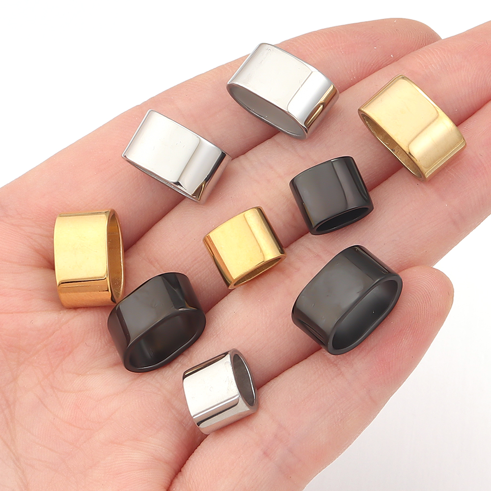 6pcs Flat Stainless Steel Tube - Jewelry Making Youtube 리뷰 및 가격