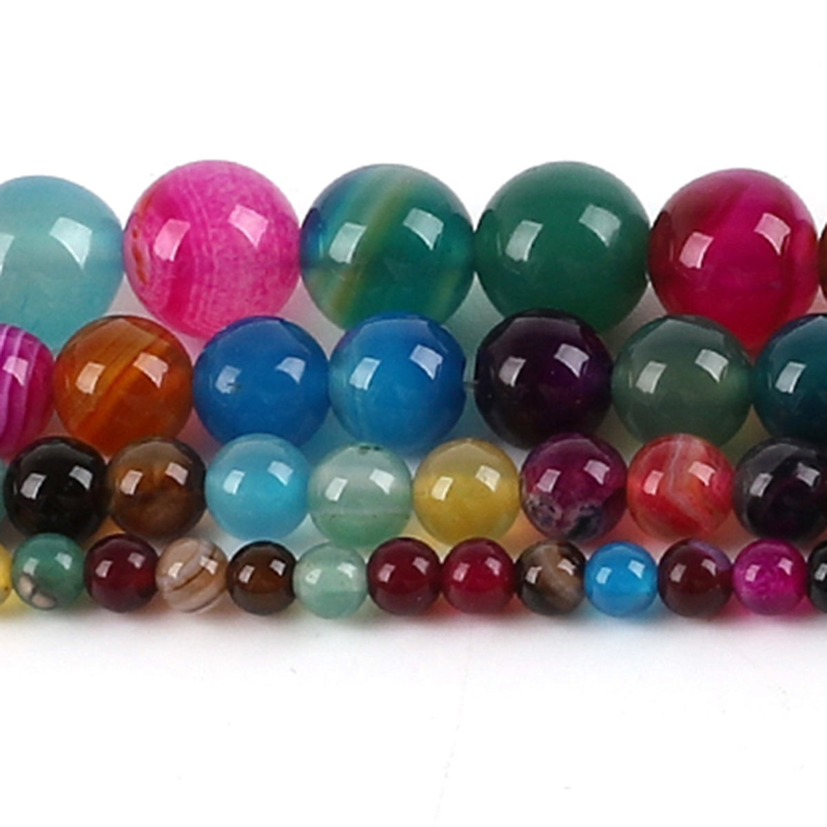 Natural Agate Stone Beads Colo - Jewelry Making Stones 리뷰 및 가격