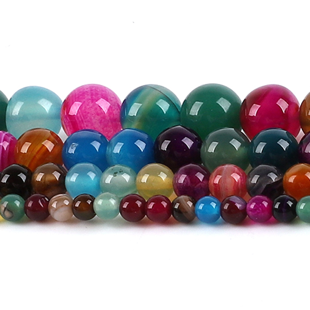 Natural Agate Stone Beads Colo - Jewelry Making Stones 리뷰 및 가격