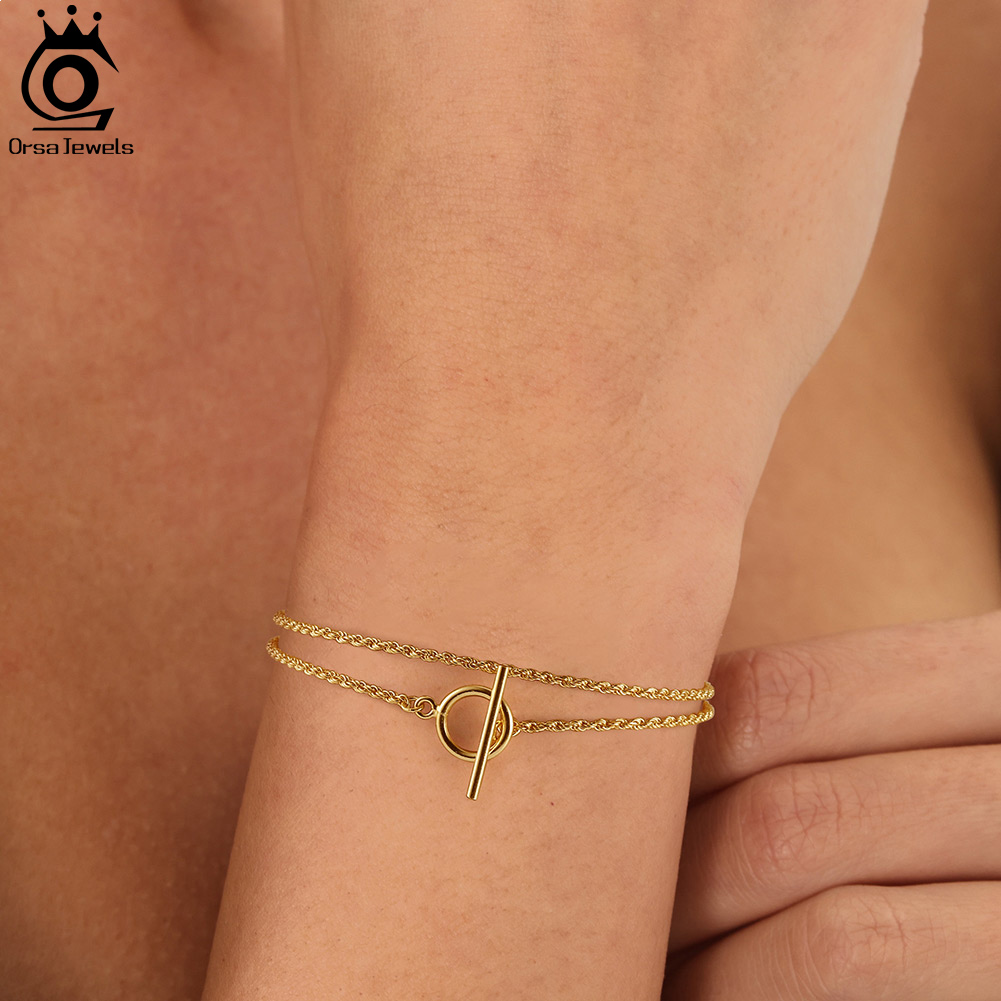 ORSA JEWELS 14K Gold Plating 9 - Toggle Clasp Gold 리뷰 및 가격