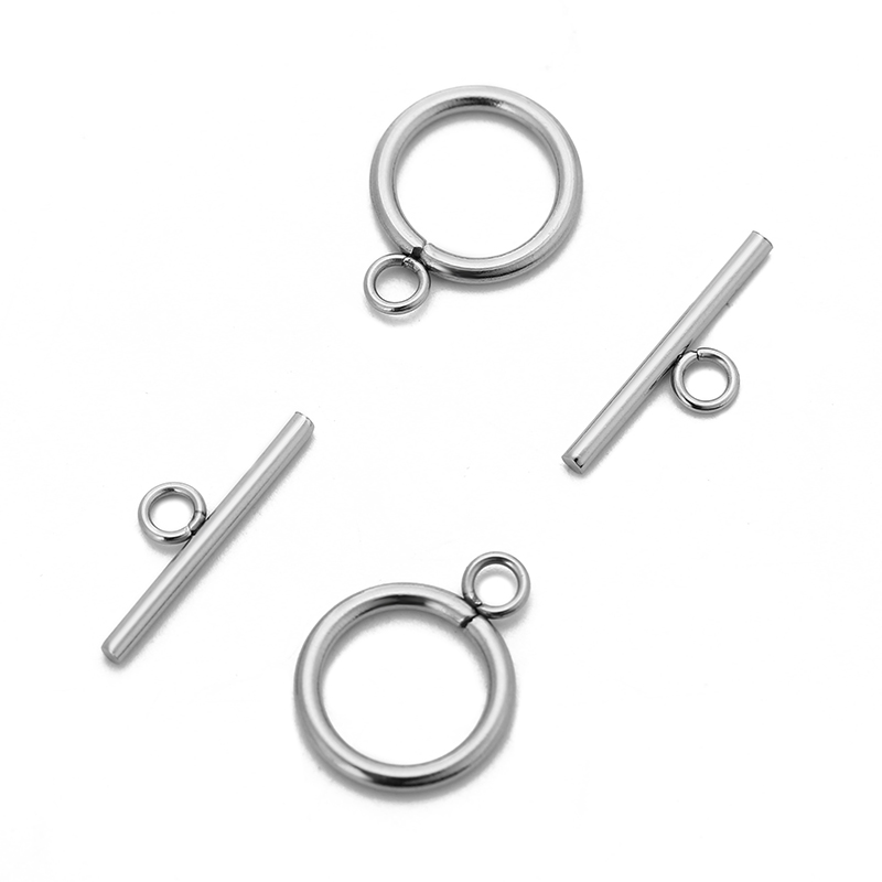 5/10sets/pack Stainless Steel  - Toggle Clasp Gold 리뷰 및 가격