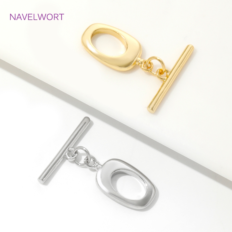 18K Gold Plated Brass Irregula - Toggle Clasp Gold 리뷰 및 가격