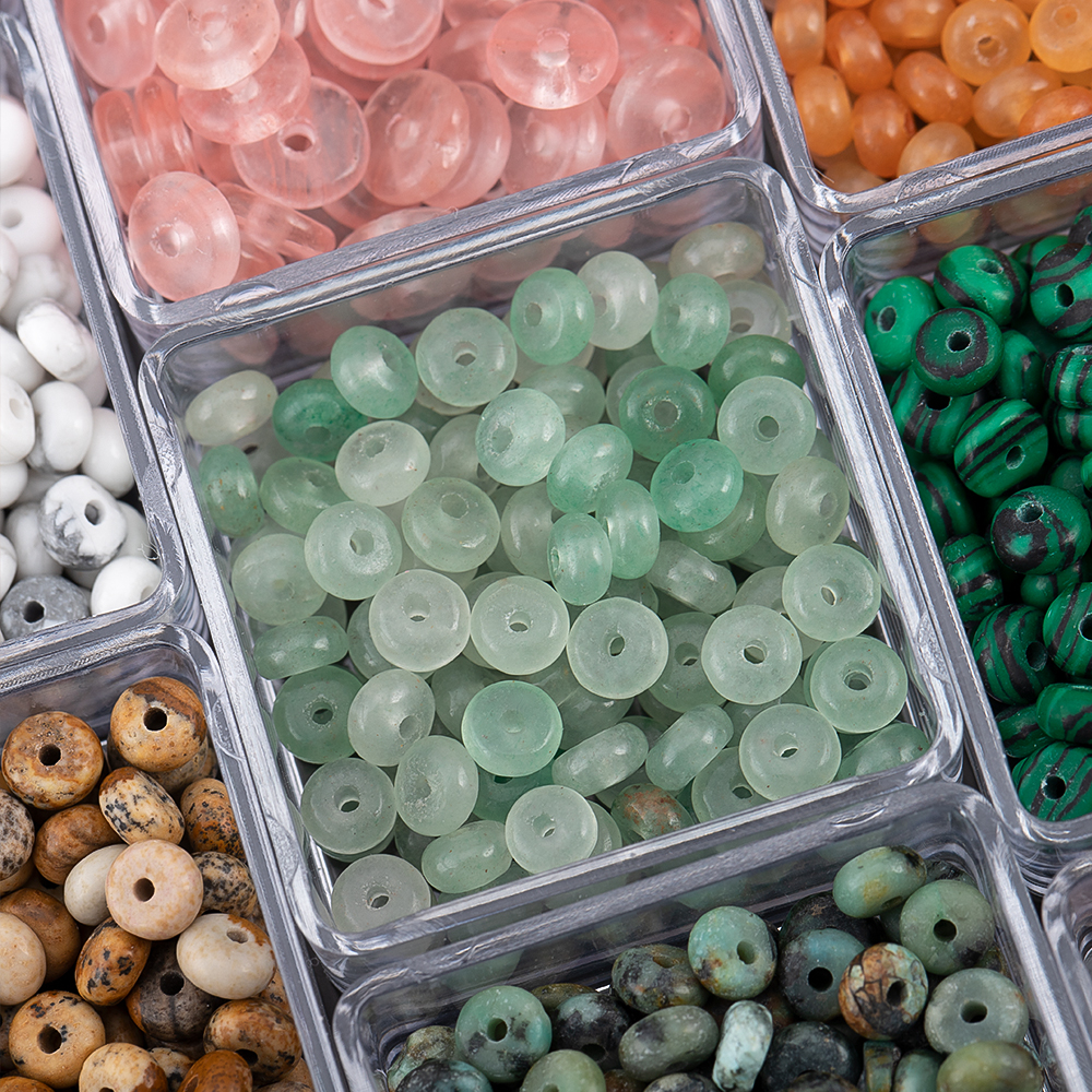 160pcs 4mm Natural Stone Abacu - Jewelry Making Stones 리뷰 및 가격