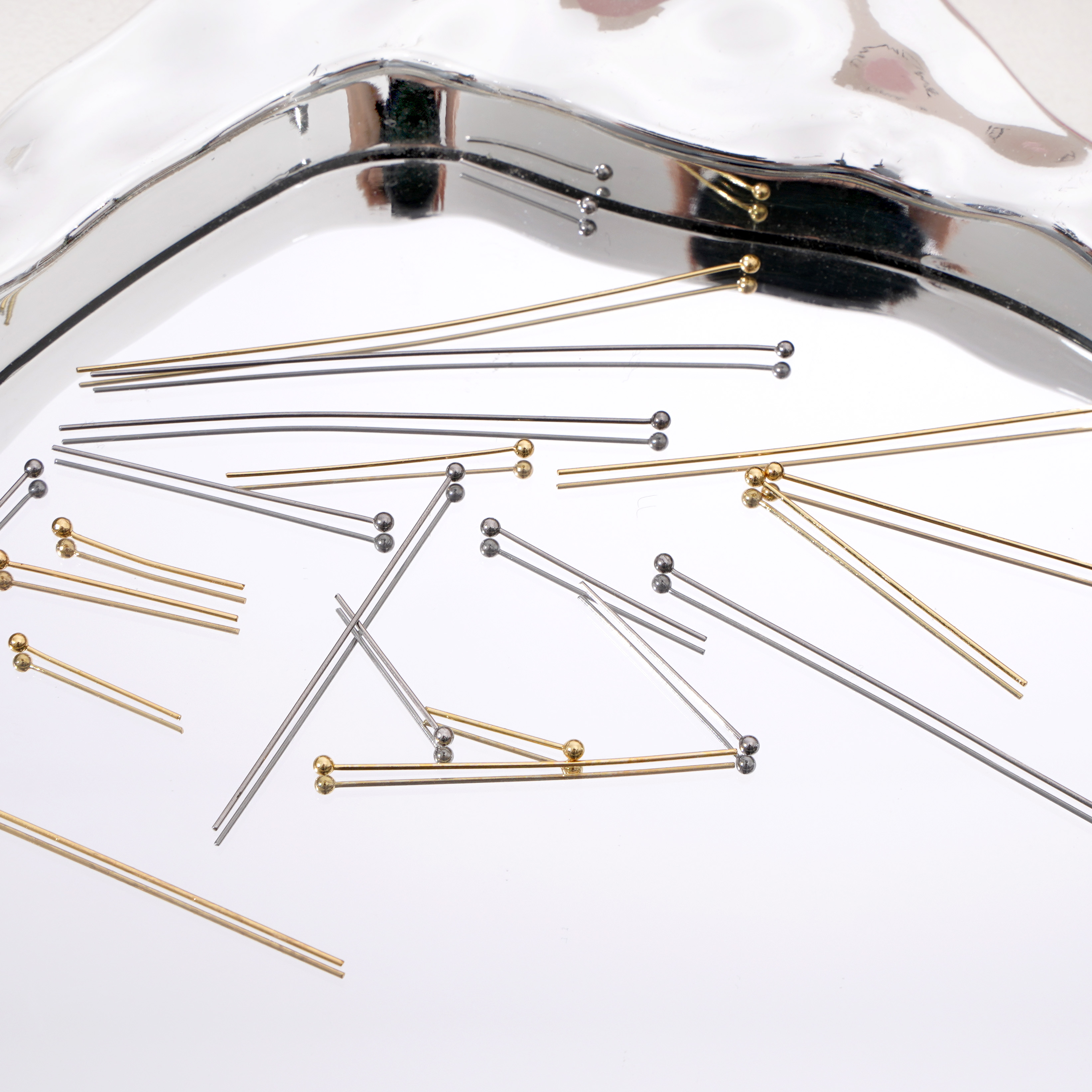 50-100Pcs 0.6mm Stainless Stee - Jewelry Making Head Pins 리뷰 및 가격