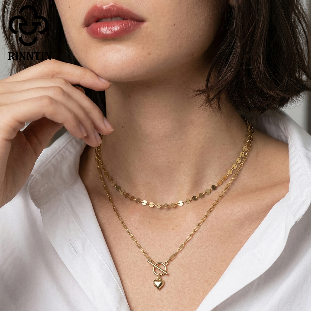 Rinntin 925 Sterling Silver 14 - Toggle Clasp Gold 리뷰 및 가격