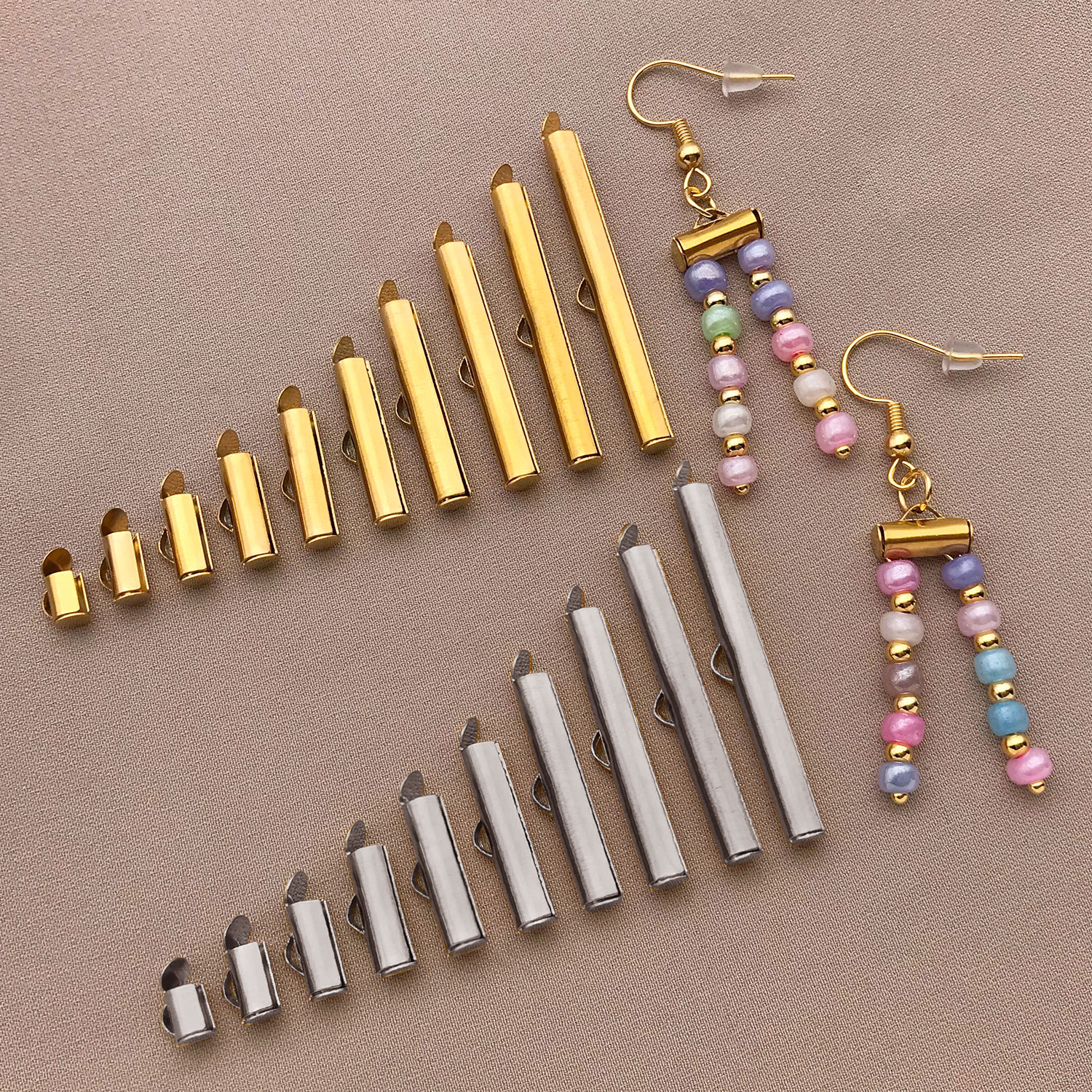 10pcs/lot Stainless Steel Crim - Jewelry Making Youtube 리뷰 및 가격