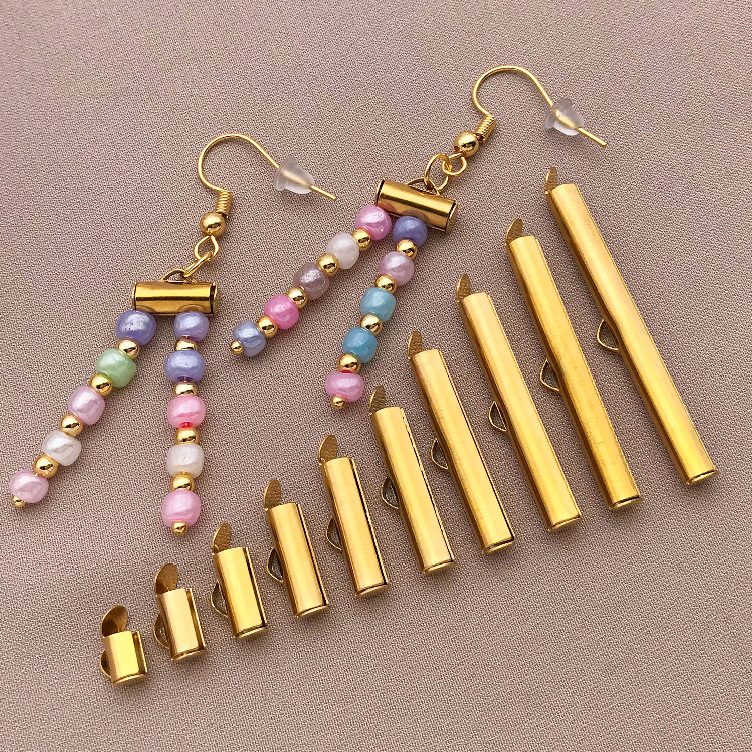 10pcs/lot Stainless Steel Crim - Jewelry Making Youtube 리뷰 및 가격