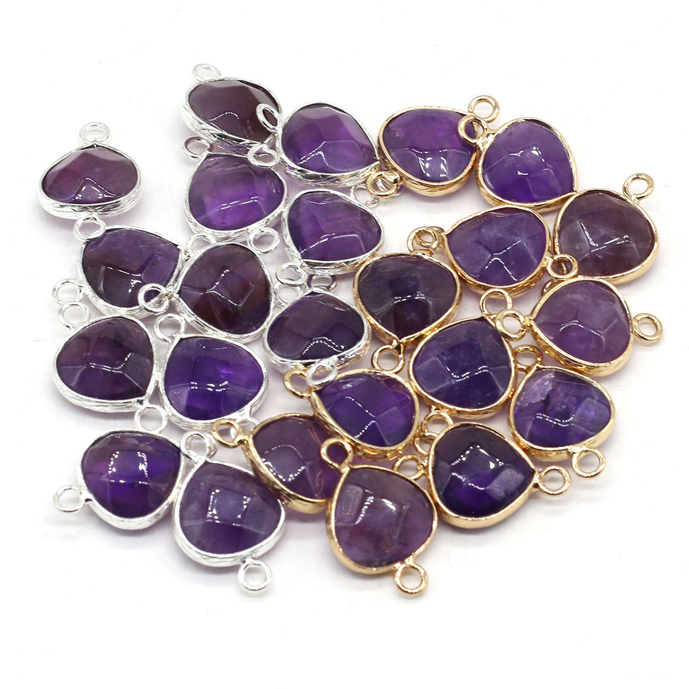 2pcs Natural Stone Connectors  - Jewelry Making Stones 리뷰 및 가격