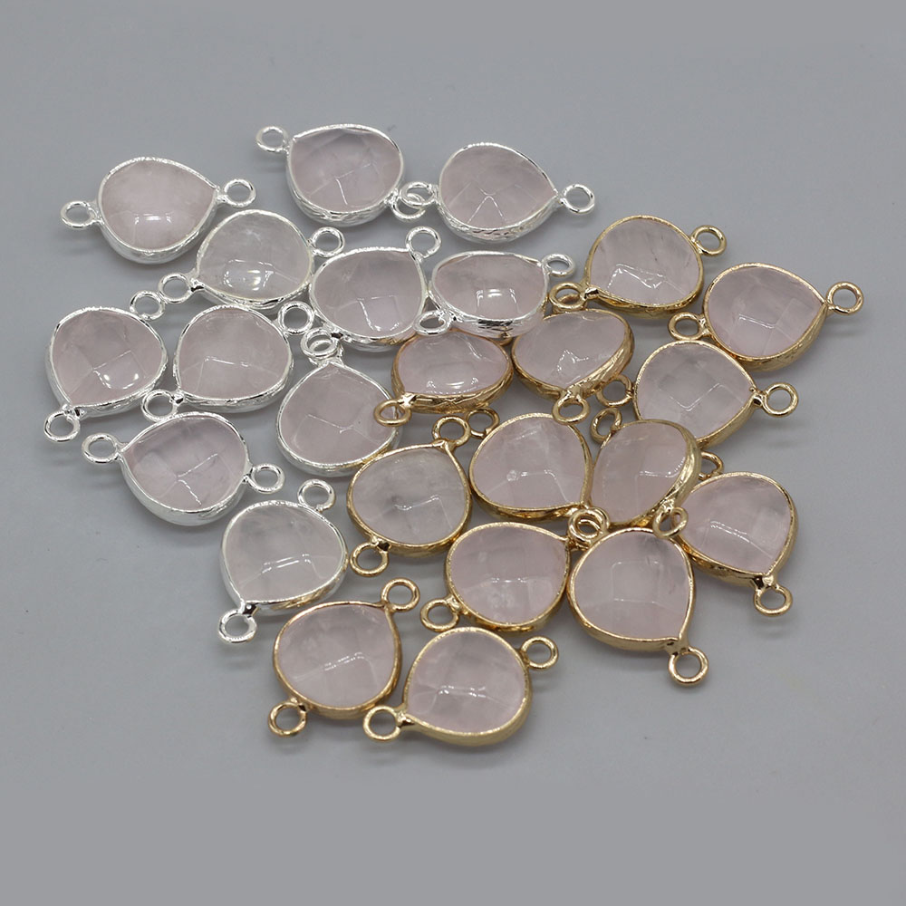 2pcs Natural Stone Connectors  - Jewelry Making Stones 리뷰 및 가격