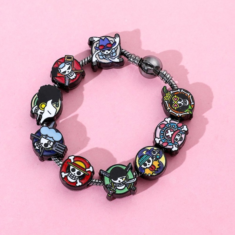 Cartoon cute One Piece bead br - Jewelry Making 리뷰 및 가격