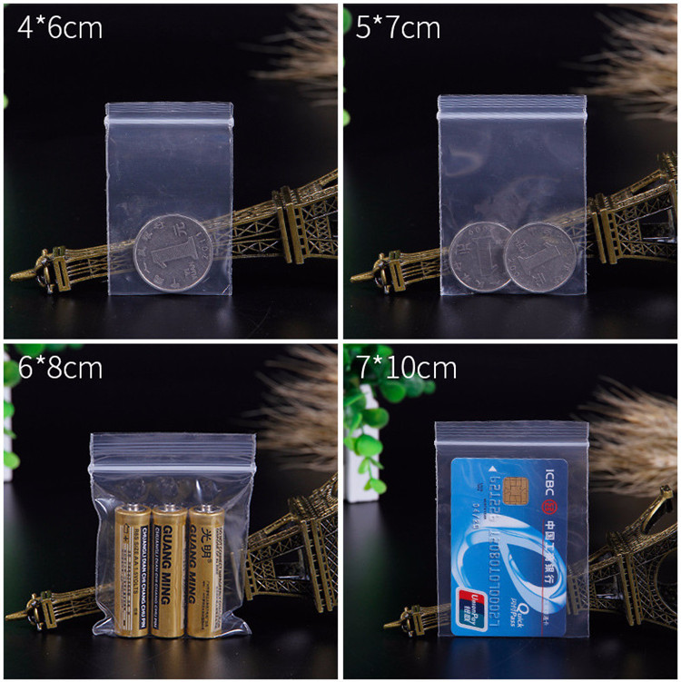 Clear PE Plastic Zipper Packag - Jewelry Making Journal 리뷰 및 가격