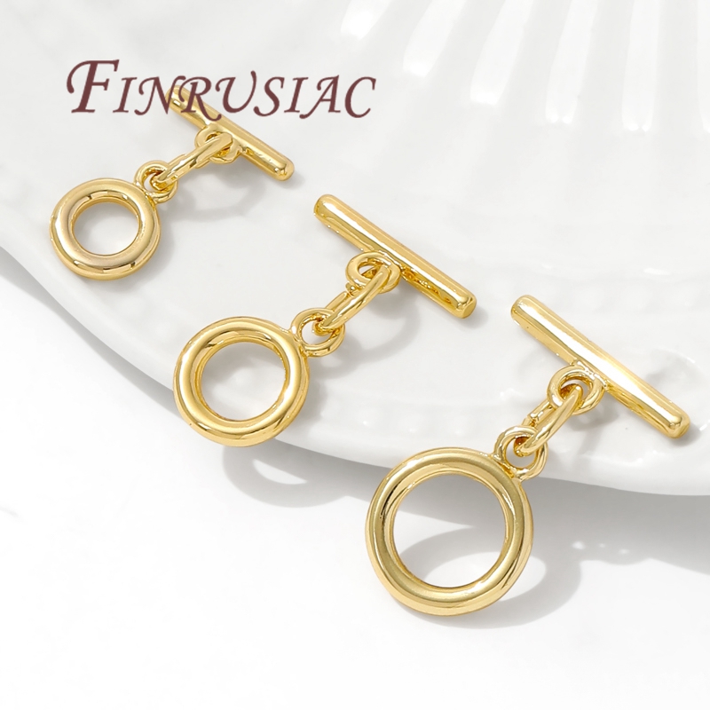 18K Gold Plated Toggle Clasp F - Toggle Clasp Gold 리뷰 및 가격