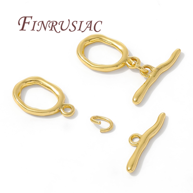 18K Gold Plated Toggle Clasp F - Toggle Clasp Gold 리뷰 및 가격