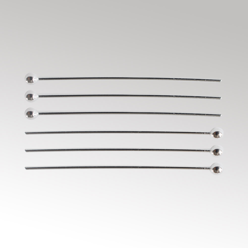 925 Sterling Silver Ball Head  - Jewelry Making Head Pins 리뷰 및 가격