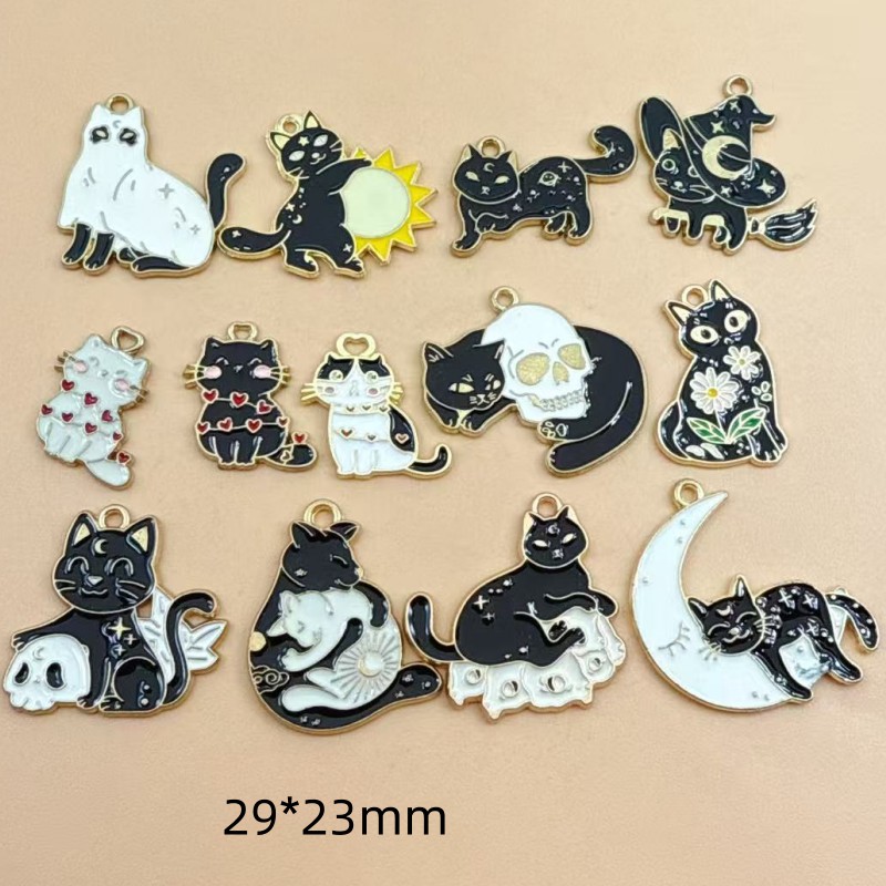 10pcs Original Alloy Enamel Bl - Jewelry Making 리뷰 및 가격