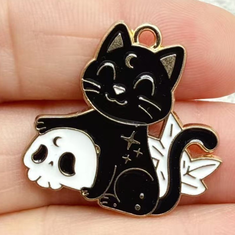10pcs Original Alloy Enamel Bl - Jewelry Making 리뷰 및 가격