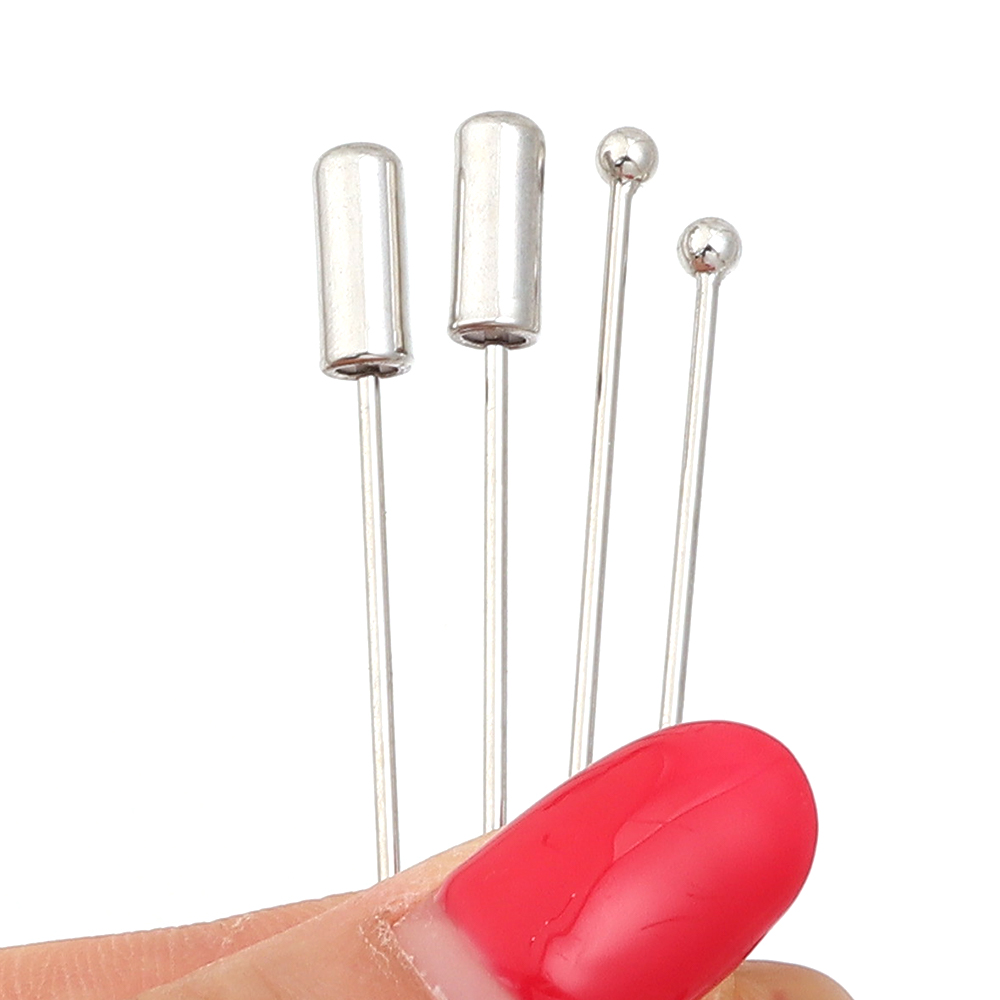 10pcs/lot 60/90cm Rhodium Colo - Jewelry Making Head Pins 리뷰 및 가격