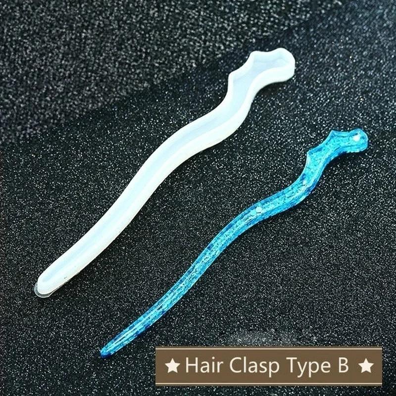 New Transparent Hairpin Silico - Jewelry Making 리뷰 및 가격