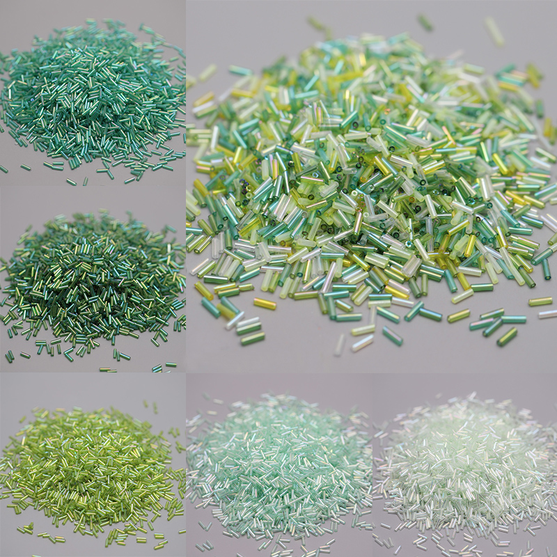 New Green color 450pcs 2x6mm L - Jewelry Making Youtube 리뷰 및 가격
