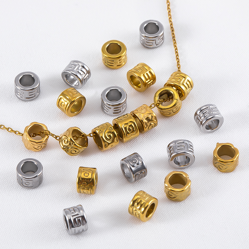 5pcs 4x6mm Stainless Steel Lar - Jewelry Making Youtube 리뷰 및 가격