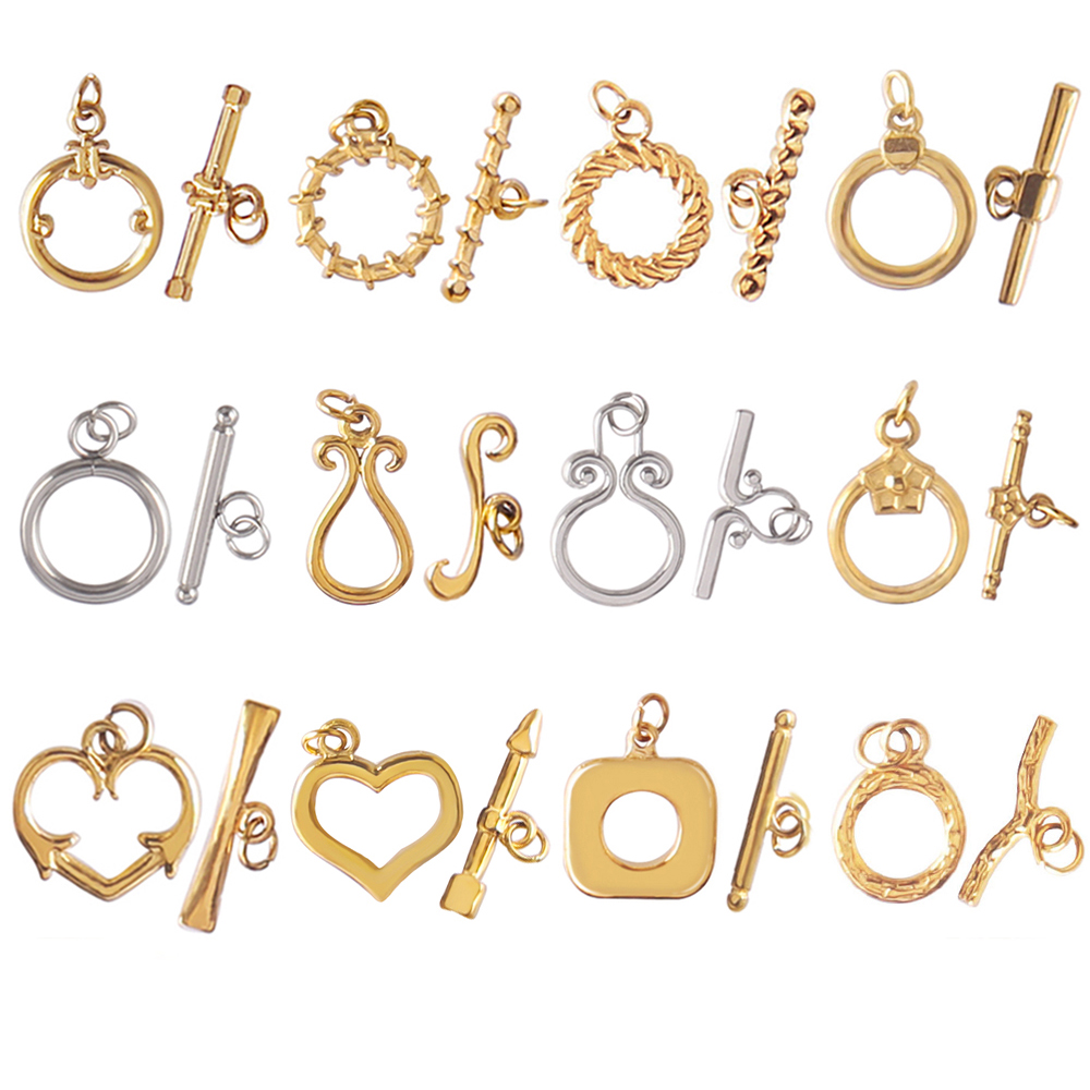 3 Set Gold Stainless Steel OT  - Toggle Clasp Gold 리뷰 및 가격