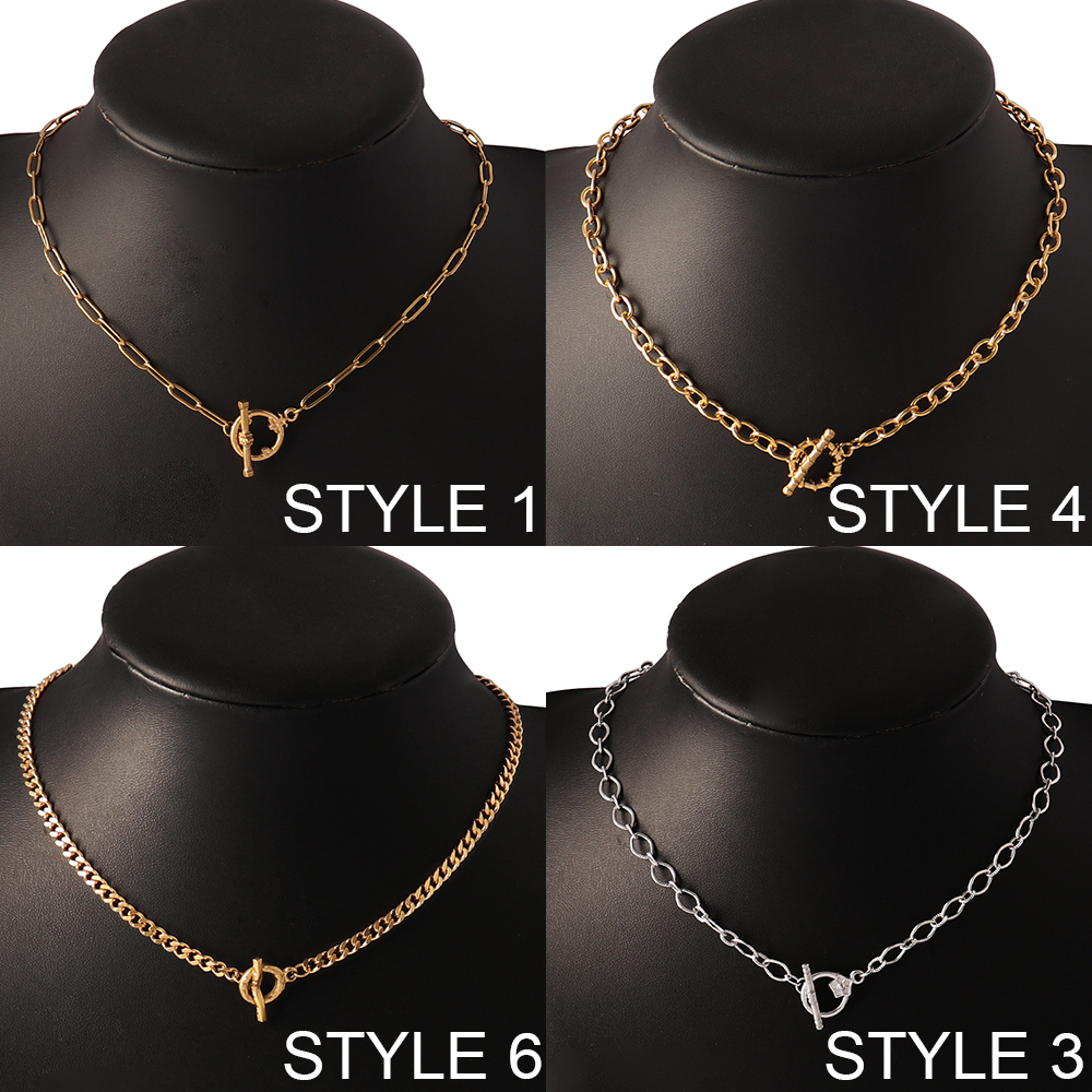 3 Set Gold Stainless Steel OT  - Toggle Clasp Gold 리뷰 및 가격