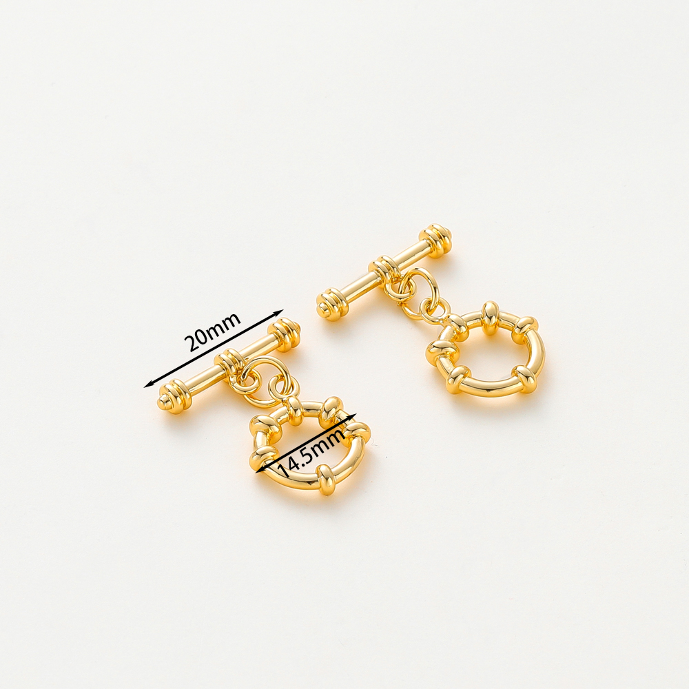 4 Sets 14K/18K Gold Color Plat - Toggle Clasp Gold 리뷰 및 가격